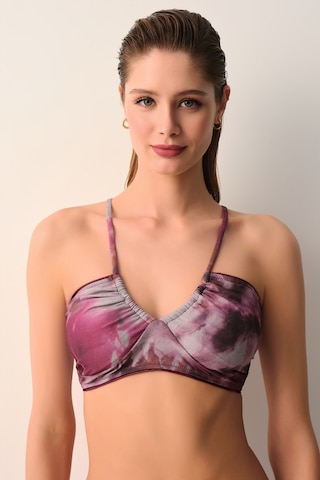 Suwen Batic Biyeli Straplez Bikini Üst Sb26184690690 Batik