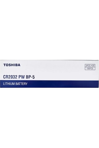 Toshiba Cr 2032 3v Lithium 100'lü Özel Pil Paketi
