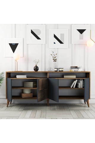 Variant Variant Milan Konsol - Ceviz / Antrasit