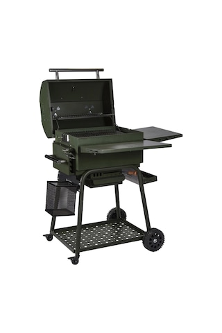 Igrıll Barbekü Hub 515 Mm Kömürlü Mangal Yeşil