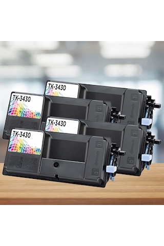Kyocera Tk-3430 Uyumlu Toner 4'lü Paket Pa5500x / Ma5500ifx - Siyah