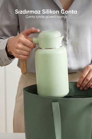 Fr-t1605 Terano Paslanmaz Çelik 1600ml Termos Yeşil