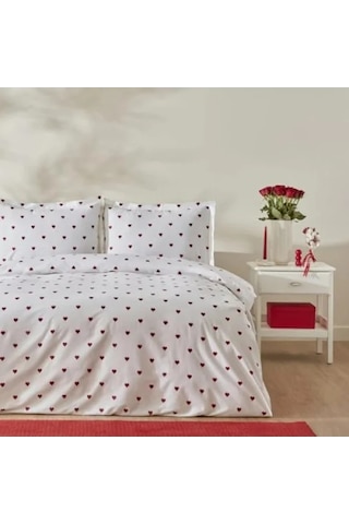 Çift Kişilik Yatak Örtüsü Takımı - 200 X 220 Cm Ab Siyah Kedi