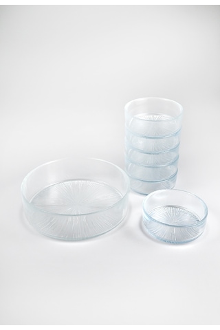 Cam Salata Ve Çorba Kasesi Set