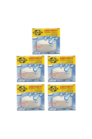 Nem Alıcı Rutubet Giderici Yedek Tablet 5'Li 2 X 500 Gram Natural Nem Alıcı Rutubet Giderici Yedek Tablet 5'Li 2 X 500 Gram Natural