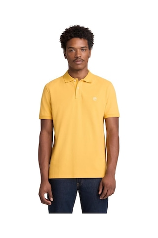 Timberland Millers River Pique Erkek T-shirt-32648 Sarı