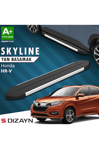 S-dizayn Honda Hr-v 2 Skyline Aluminyum Yan Basamak 173 Cm 2015-2020 A+ Kalite
