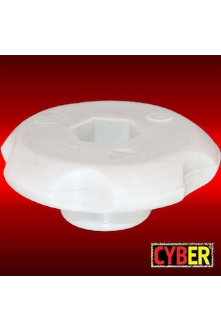 Plastik Somunsuz Çap 45 Kelebek Elcik (beyaz)