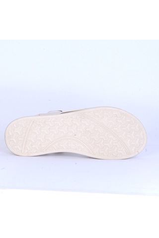 Moda Ayakkabı 146 Syh-krem Ortopedik Kadın Sandalet Ayakkabı Krem