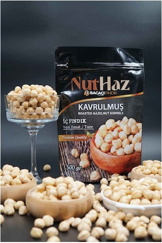 NutHaz Kavrulmuş İç Fındık Doypack 500 G