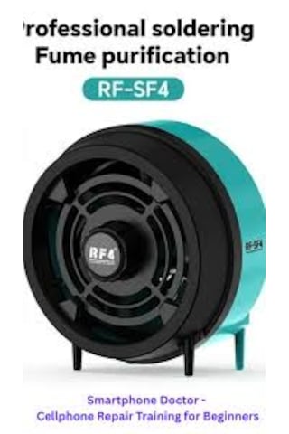 Rf4 Rf-sf4 Filtreli Masaüstü Lehim Duman Emici Fan - Telefon Ve Elektronik Tamir Tipi Güçlü Duman Emiş Cihazı