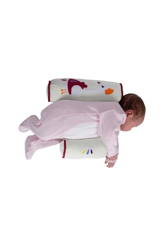Sevi Bebe Nakışlı Bebek Güvenli Uyku Yan Yatış Yastığı (217743813)