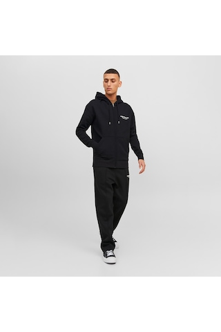 Jack&jones Vesterbro Erkek Siyah Kapüşonlu Ceket Siyah