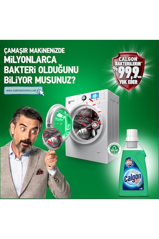 Calgon Ekstra Hijyen Çamaşır Makinesi Jel 3 x 750 ML
