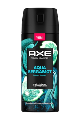 2 Adet Axe Premium Collection Deodorant 150 Ml Aqua Bergamot