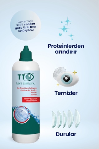 Tto Lens Solüsyonu 60 Ml - Çok Amaçlı Lens Bakım Solüsyonu