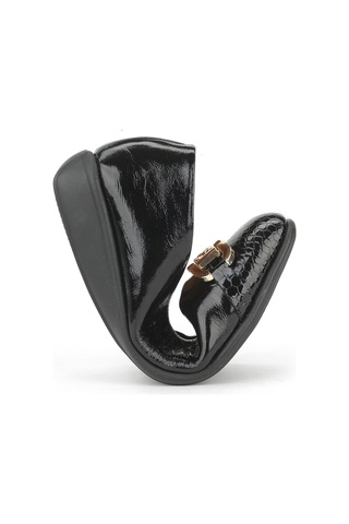 Ziya, Kadın Hakiki Deri Babet 1531050z26142208k Siyah 1531050z26142208k 000 Siyah