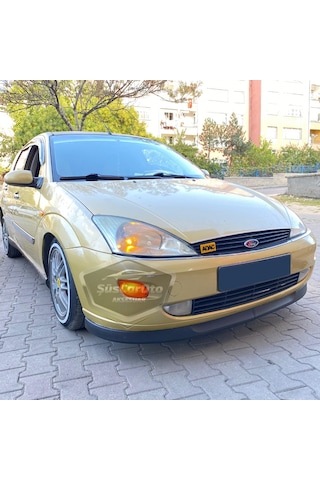 Ford Focus 1 Hb&sedan 1998-2004 Uyumlu Üniversal Astra H Lip Esnek Ön Lip 2 Parça Tampon Altı Dil Karlık Ön Ek 00 Şüscaroto Aksesuar