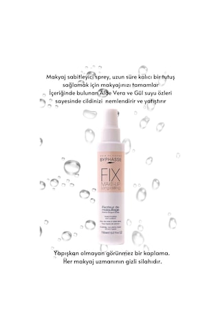 Byphasse Aloe Vera & Gül Suyu Özlü Makyaj Sabitleyici Sprey 150 ML