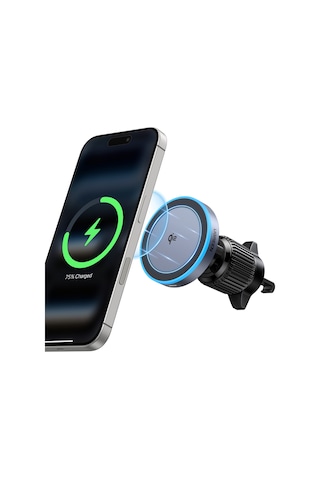 Ugreen Qi2 15w Magsafe Uyumlu Manyetik Kablosuz Şarjlı Araç İçi Telefon Tutucu, 35970