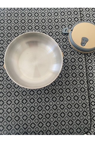 Freshbox 3 Katlı Sızdırmaz Yemek Termosu Sefer Tası 1,8 Lt Kahverengi Kahverengi