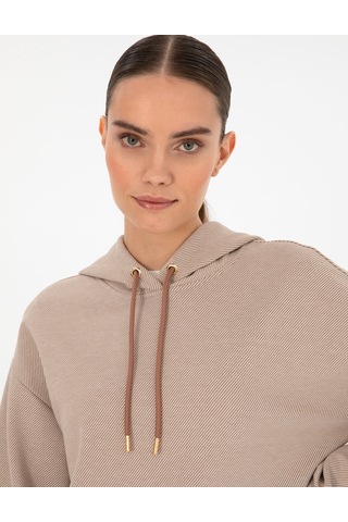 Pierre Cardin Kadın Camel Sweatshirt 50309135-vr015 Camel