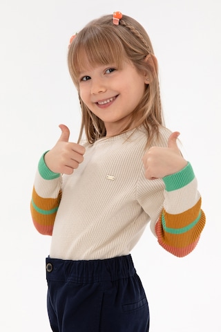 U.s. Polo Assn. Kız Çocuk Krem Kazak /triko 50297224-vr071 Krem
