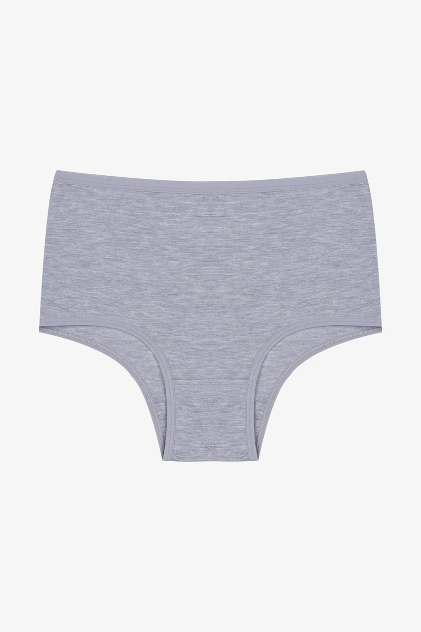 Kadın 5'li Likralı Ekstra Yüksek Bel Külot Ko5305ktl İndigo