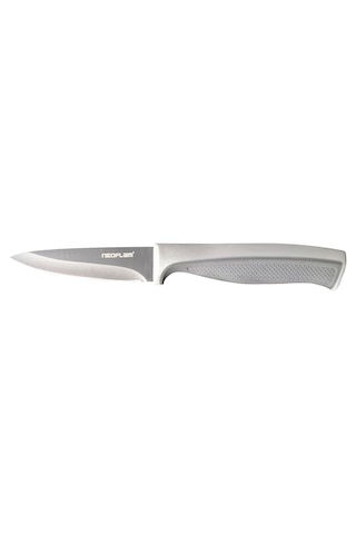 Neoflam Fika Microban Soyma Bıçağı 8cm, Gri D-neogpk008