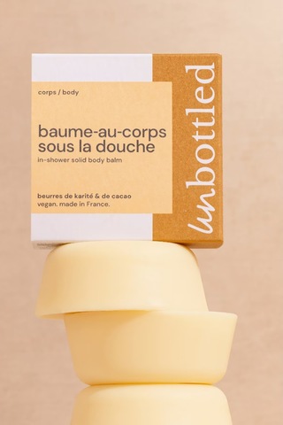 Unbottled Solid Body Balm Shea Ve Kakao Yağıyla Nemlendirici Balsam