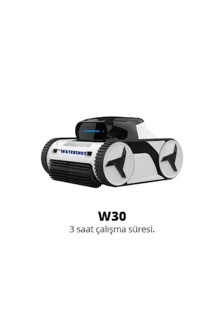 W30 Kablosuz Havuz Robotu 3 Saat Kesintisiz Çalışma Süresi