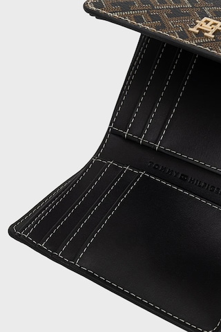 Tommy Hilfiger Logo Monogramlı Fermuarlı Cüzdan Kadın Cüzdan Aw0aw18998 0gj Siyah SİYAH