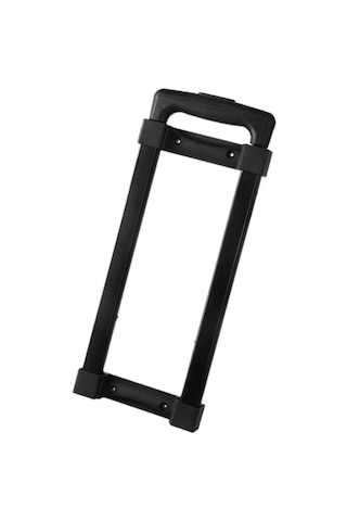 Homyl Bavul Teleskopik Saplı Arabası Bagaj Çekme Sürükleme Siyah