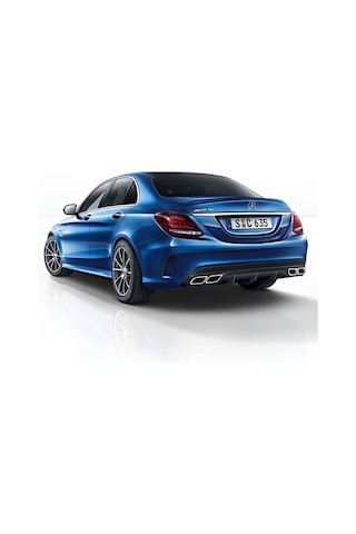 Mercedes C W205 Uyumlu Yedek Parça 2014-2019 Piano Black Spoiler