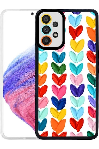 Zore Galaxy Uyumlu A23 Kılıf M-fit Desenli Kapak - Hat No5 Hat No5