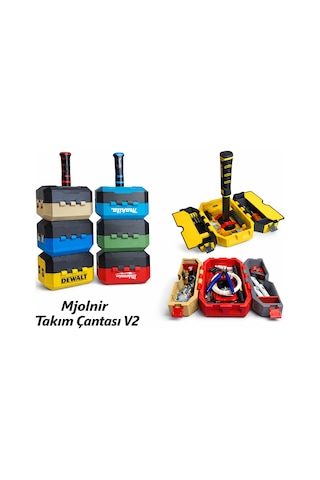 Thor Çekiç Tasarımlı Alet Çantası Mjolnir Tool Box V2 Dayanıklı Takım Çantası
