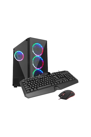 Seclife GM-1155 i5-11400F 16 GB 512 GB SSD 4 GB R9370 Free Dos FHD Masaüstü Oyuncu Bilgisayarı