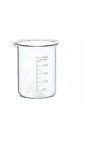 Cam Beher Isıya Dayanıklı Borosilikat Cam 250 Ml Cam Beher Isıya Dayanıklı Borosilikat Cam 250 Ml