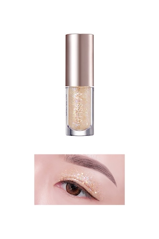 Missha Işıltılı ve Parlak Glitter Likit Göz Farı No.2 Interstellar Glitter Prism Liquid Eyeshadow Topper