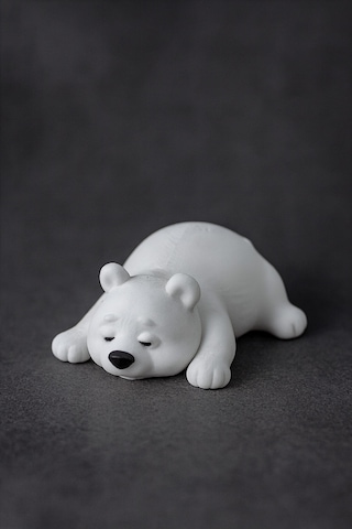 Üzgün Ayı Torpido Süsü - Tatlı Yatan Ayı Araba Dikiz Aynası Süsü - Araç İçi Aksesuar Süsü