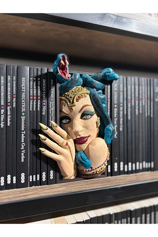 Hayatvesanat Medusa / Kitaplık Figürü / Book Nook