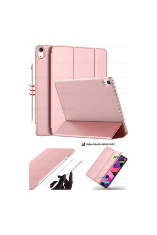 Apple Uyumlu iPad 10. Nesil 2022 10.9 Inç Tablet Flip Smart Standlı Akıllı Kılıf Smart Cover