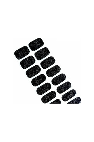 Shine Black Jel Tırnak 16 Adet, 1 Kullanım
