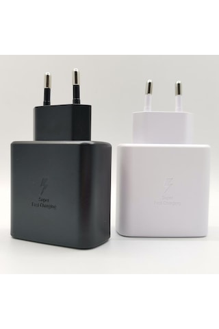 Siyah Samsung Şarj Cihazı İçin 45w Süper Hızlı Şarj Samsung Galaxy S23 S22 S21 S20 Not 10 Artı S20 Not 20 Ultra 5g S20+ Note10+