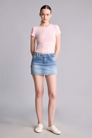 Defacto Mini Jean Şort Etek I4913ax26hsnm39 Mavi-nm39