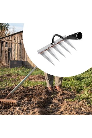Suntek Bahçe El Tırmığı Metal 16,5x13,5x28cm-4-dişli
