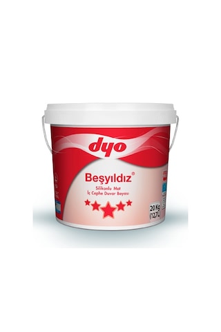 Dyo Beşyıldız Silikonlu Iç Cephe Boyası 10Kg