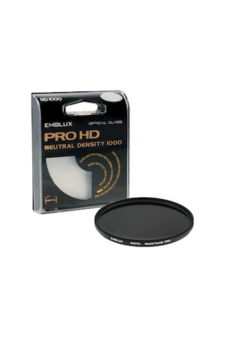 Emolux 58 MM Pro HD ND1000 10 Stop ND Filtre