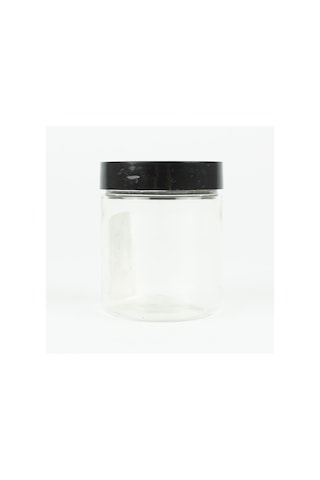 Hobbytime 773 Şeffaf Pet Kavanoz, 100 Ml. Contalı Kapaklı