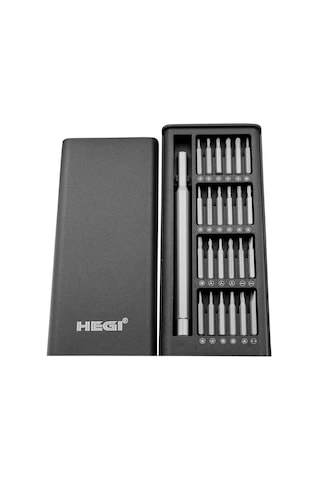 Hegi 818100125 Mikro Bits Uç Hassas Tornavida Seti 25 Parça